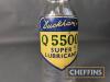 Duckham's Q5500 Super Lubricant glass oil bottle, very uncommon - 2