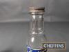 Duckham's Q5500 Super Lubricant glass oil bottle, very uncommon - 6