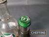 3no. Castrol glass oil bottles, some Wakefield - 7