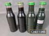 4no. Castrol glass oil bottles, some Wakefield, with contents - 6