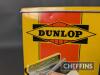 Dunlop wall hanging or freestanding 'Silent Salesman' cycle repair outfit dispenser, complete with 5no. tins - 2