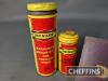 Dunlop, 2no. tyre repair tins, rubber solution point of sale box t/w desktop showcard - 2