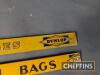 2no. Dunlop shelf edge strips, saddles and tool bags - 4