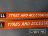 Pr. John Bull Tyre And Accessories shelf edge strips, appearing to be N.O.S - 3