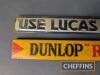 Use Lucas Lamps & Bells t/w Dunlop Reddifix Cycle Patches shelf edge strips - 2