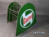 Castrol Motor Oil bottle/can stand with printed tin sides - 2