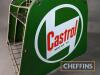 Castrol Motor Oil bottle/can stand with printed tin sides - 6