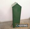 Castrol oil can cabinet with embossed top and original C.C Wakefield nameplate, restored, complete with 3no. oil cans (1 embossed) - 10