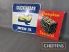 Duckhams Motor Oil and Crompton Stockist single sided printed aluminium signs - 2