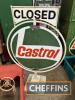 Castrol open/closed forecourt swinging sign - 2