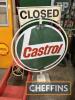 Castrol open/closed forecourt swinging sign - 3