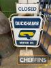 Duckham open/closed forecourt swinging sign - 3