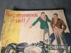 Royal Enfield Motorcycles 'Recommends Itself' dealer advertising poster mounted to hardboard, 29x19.5ins - 2