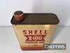 Shell X-100 Motor Oil tin with cap - 3