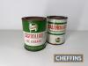 2no. Castrol Castrolease 1lb grease tins