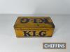 KLG spark plugs tin box - 3