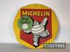 Michelin High Speed hardboard circular sign, c.24.5ins diameter