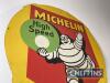 Michelin High Speed hardboard circular sign, c.24.5ins diameter - 2