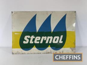 Sternol single sided printed tin sign 18x12ins