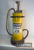 Duckhams Two-Stroke Oil forecourt dispenser with pictorial decal