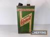 Early Wakefield Castrol 1gallon oil can - 2