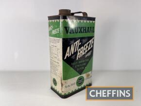 Vauxhall Anti-Freeze 1gallon can