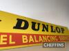 Dunlop Wheel Balancing Service single sided hardboard sign 59.5x12ins - 2