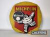 Michelin Whitewall tyres circular hardboard sign c24.5ins diameter