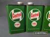 5no. Castrol quart oil cans, some 'Wakefield' - 2