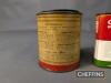 Mobilgrease No.4 grease tin t/w Castrol Girling oil can - 2