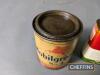 Mobilgrease No.4 grease tin t/w Castrol Girling oil can - 3