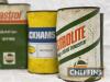 Qty automotive oil and fluid cans to inc' Castrol, Duckhams, Gulf - 5