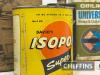 Qty automotive oil and fluid cans to inc' Gunk, Armstrong, David's Isopon (NOS), Esso Flit Gun etc - 3