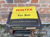 Mintex belt stand c/w original fan belts, created for Goodwood Revival - 5