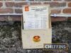 Shell, qty lubrication charts and original box to inc' Armstrong Siddeley etc - 2