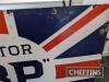 Motor 'BP' Spirit union jack single sided enamel sign by the Falkirk Iron Co. Ltd, 6x4ft - 6