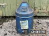 Esso Blue conical top can c/w tap - 2