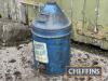 Esso Blue conical top can c/w tap - 3