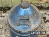 Esso Blue conical top can c/w tap - 5