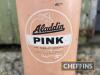 Aladdin Pink 5gallon paraffin drum c/w tap - 4