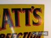 Pratt's Perfection Motor Spirit double sided enamel sign by Bruton, some restoration, 21x18ins - 3