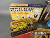 Qty automotive advertising tins to inc' Endura Lamps, Jewel, BP and RedEx compression gauge, a good autojumblers lot - 2