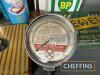 Qty automotive advertising tins to inc' Endura Lamps, Jewel, BP and RedEx compression gauge, a good autojumblers lot - 4