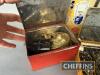 Qty automotive advertising tins to inc' Endura Lamps, Jewel, BP and RedEx compression gauge, a good autojumblers lot - 8