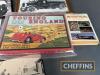 Qty automotive ephemera to inc' archive images, Touring England boxed board game etc - 2