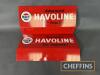 Regent Havoline, pr. printed aluminium shop display signs