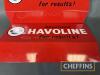 Regent Havoline, pr. printed aluminium shop display signs - 3