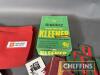 Qty automobilia to inc' pin badges, crockery, Shell service books etc - 3