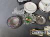 Qty motoring and fuel company promotional ash trays and paperweights etc to inc' Cleveland, Castrol, Regent etc - 4