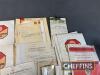 Qty garage and oil company headed invoices and promotional ephemera - 3